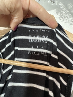 Blusa Listrada Blue Steel - loja online