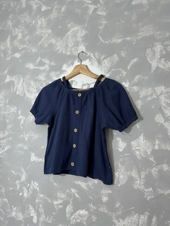 Blusa Azul Infantil Duno - comprar online