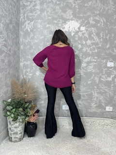 Blusa Rosa Fúcsia - Lemour Modas