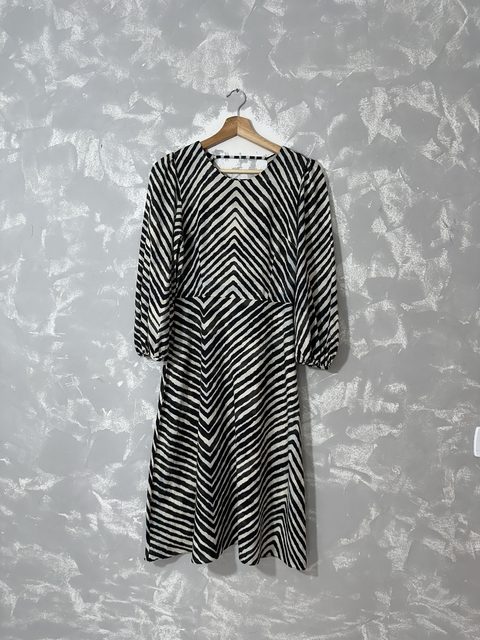Vestido Listrado Mob