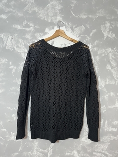 Blusa Tricô Preta Absolutti - Lemour Modas