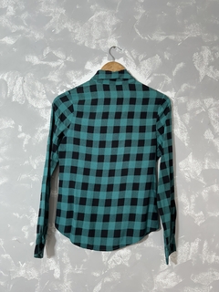 Camisa Xadrez Verde & Preta - Lemour Modas