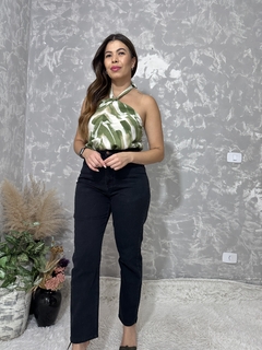 Blusa Verde Estampada Shein - loja online