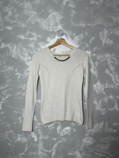 Blusa Lã Bege Calvin Klein - comprar online