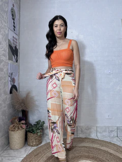 Imagem do Calça Pantalona Floral