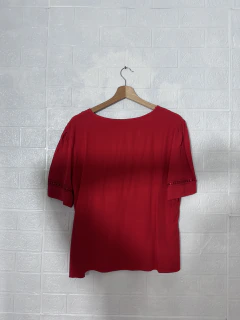 Blusa Vermelha Sw Moda na internet