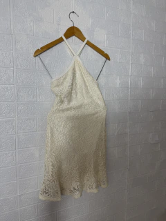 Vestido Renda Branco Cheers - comprar online