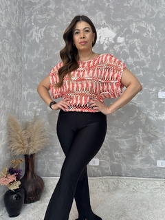 Imagem do Blusa Crochê Laranja