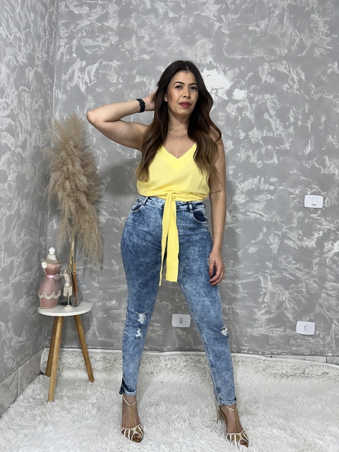 Blusa Amarela Mob