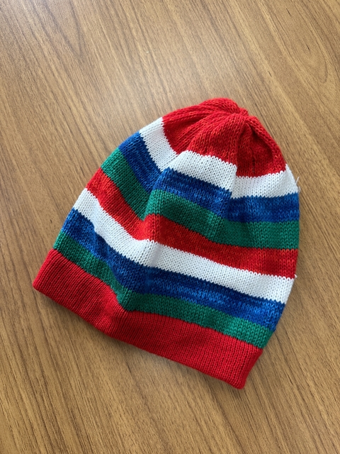 Gorro Tricô Listrado