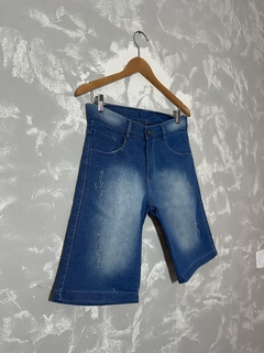 Bermuda Jeans Azul - Lemour Modas