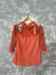 Blusa Laranja Lamis - Lemour Modas