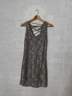 Vestido Renda Prata Armazém - loja online