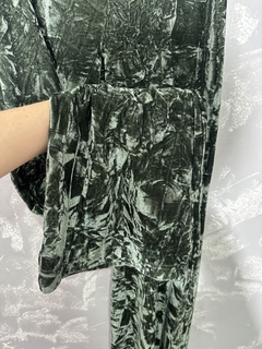 Calça Veludo Verde Talita Kume - loja online