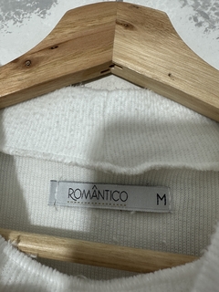 Cropped Branco Romântica - loja online