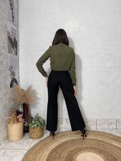 Camisa Verde Zara - comprar online