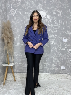 Casaco Lã Roxo Feeling´s - loja online