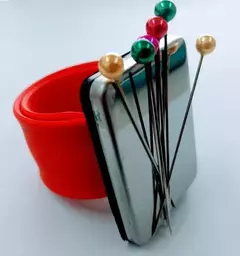Pulsera Brazalete Magnético Para Alfileres Modista Costura - comprar online