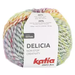 Lana Fantasía Delicia de Katia Mezcla Lana y Acrilico x100gr - comprar online