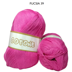 Hilo Fino 8/3 Cotone 100% Algodón Peinado Ovillos De 100grs - Luno