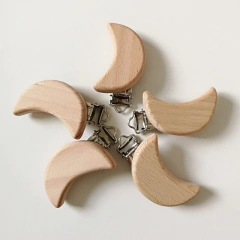 Imagen de Pack Broches Porta Chupete x10 Unidades