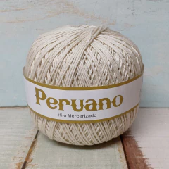 Hilo Peruano Algodón Mercerizado x100 Gramos