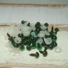 50 Ojos De Seguridad Color 10mm Amigurumi