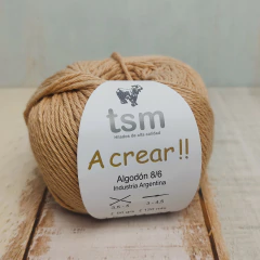 Imagen de Hilo 8/6 A Crear 100% De Algodón Ovillo Por 50grs