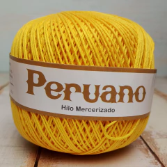 Hilo Peruano Algodón Mercerizado x100 Gramos - Luno