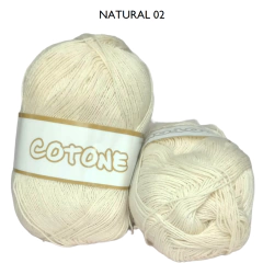 Imagen de Hilo Fino 8/3 Cotone 100% Algodón Peinado Ovillos De 100grs