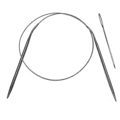 Agujas Tejido Circular Cable de Acero 80 cm x Unidad - comprar online