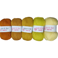 Pack X5 Lanas Finas Softy Cashmilon Ovillos de 100gr en internet