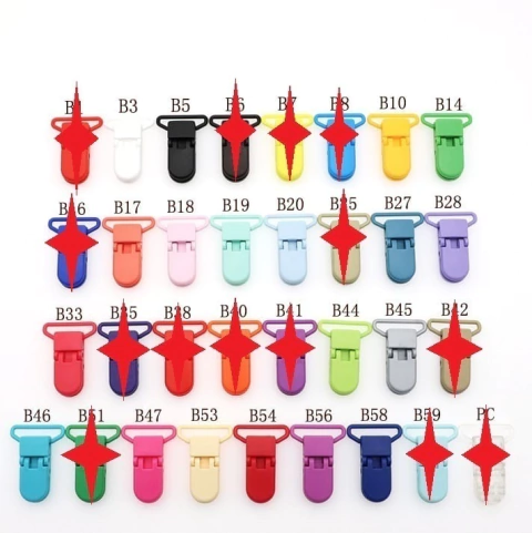 Pack x10 Porta Chupete Cocodrilo