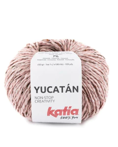 Hilo Fantasia Yucatan De Katia Viscosa Poliester 50grs Tejer - comprar online