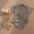 Conjunto tricô bebê e infantil unissex