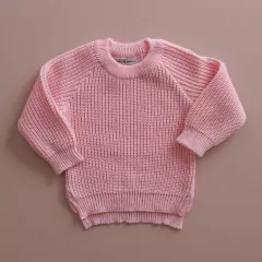 SUÉTER CHUNKY BORDADO A MÁQUINA