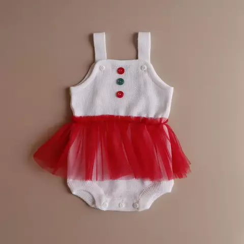 ROMPER BEBÊ E INFANTIL COM TULE - comprar online