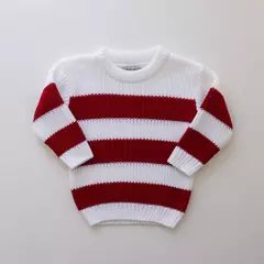 SUÉTER BEBÊ LISTRADO NATAL - comprar online