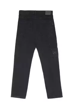 CALÇA PLANO C WORK DENIM WASHED PRETO - comprar online
