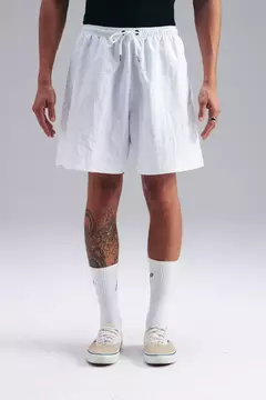 Imagem do SHORTS PLANO C LOGO WR BRANCO