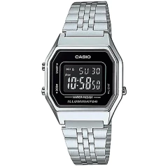 RELOGIO CASIO VINTAGE DIGITAL LA680WA-1BDF-SC