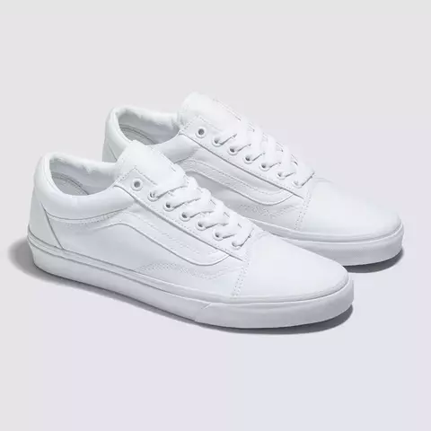 TENIS VANS OLD SKOOL TRUE WHITE BRANCO