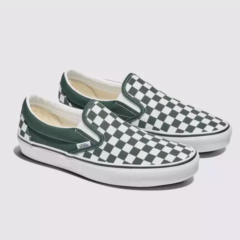 TENIS VANS SLIP ON COLOR THEORY CHECKERBOARD SCARAB - comprar online