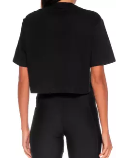 CROPPED CHAMPION FEM SCRIPT 25 BLACK -  Hipster Store - Street Wear e Sneakers 