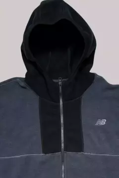 JAQUETA NEW BALANCE FLEECE GRAFITE - comprar online