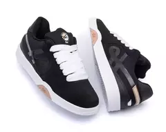 TENIS OUS IMIGRANTE SERIE X PRETO BRANCO CREME ESSENCIAL -  Hipster Store - Street Wear e Sneakers 