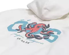 MOLETOM OUS 52 OCTOPUS VULGARIS PRISTINE BRANCO - loja online