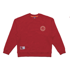 MOLETOM ORANGE OVER LABEL BORDO