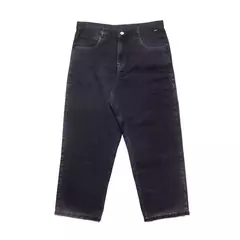 CALÇA ORANGE DENIM OVER PRETO