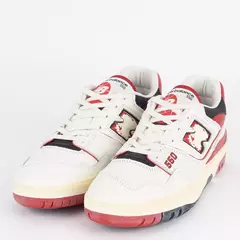 TENIS NEW BALANCE 550 BEGE VERMELHO - loja online